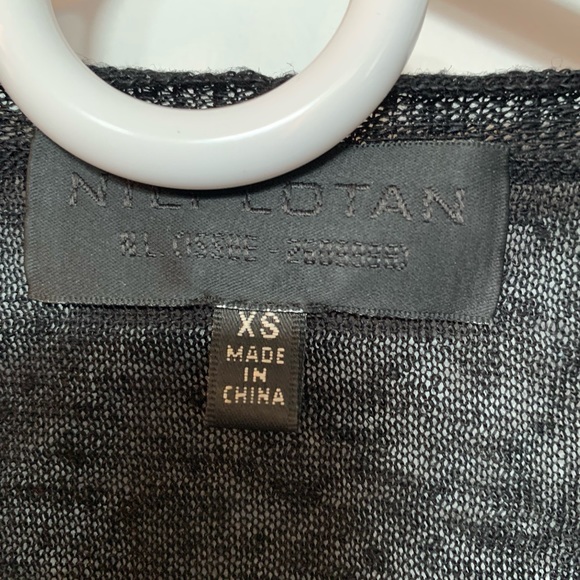 Nili lotan lace up sweater - Picture 3 of 4